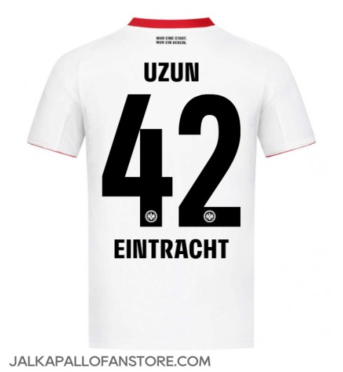 Eintracht Frankfurt Can Uzun #42 Vieraspaita 2025-26 Lyhythihainen Eintracht Frankfurt Can Uzun #42 Vieraspaita 2025-26 Lyhythihainen